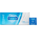 PASANTE - Ribbed Passion Kondomer med Riller & Knopper 144 stk