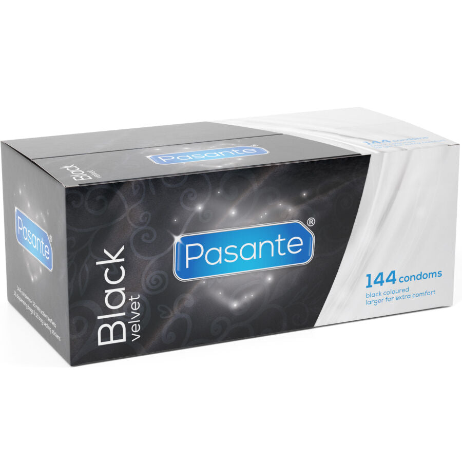 PASANTE - Black Velvet Kondomer 144-pakning