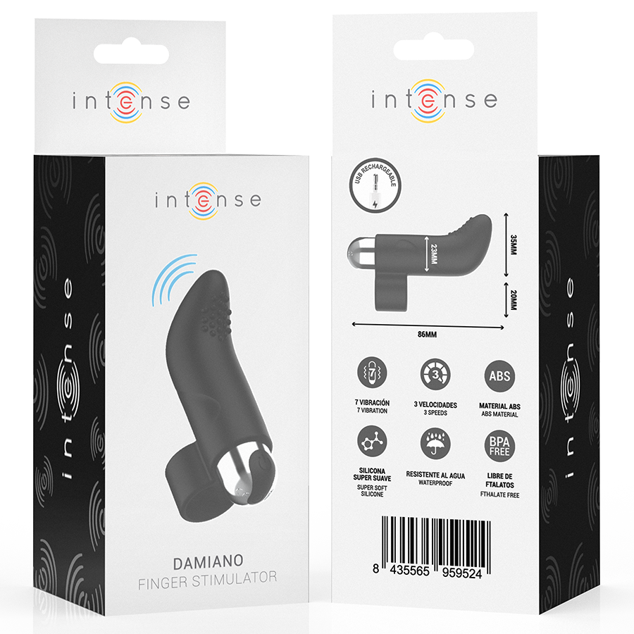 INTENSE - Damiano Oppladbar fingerstimulator
