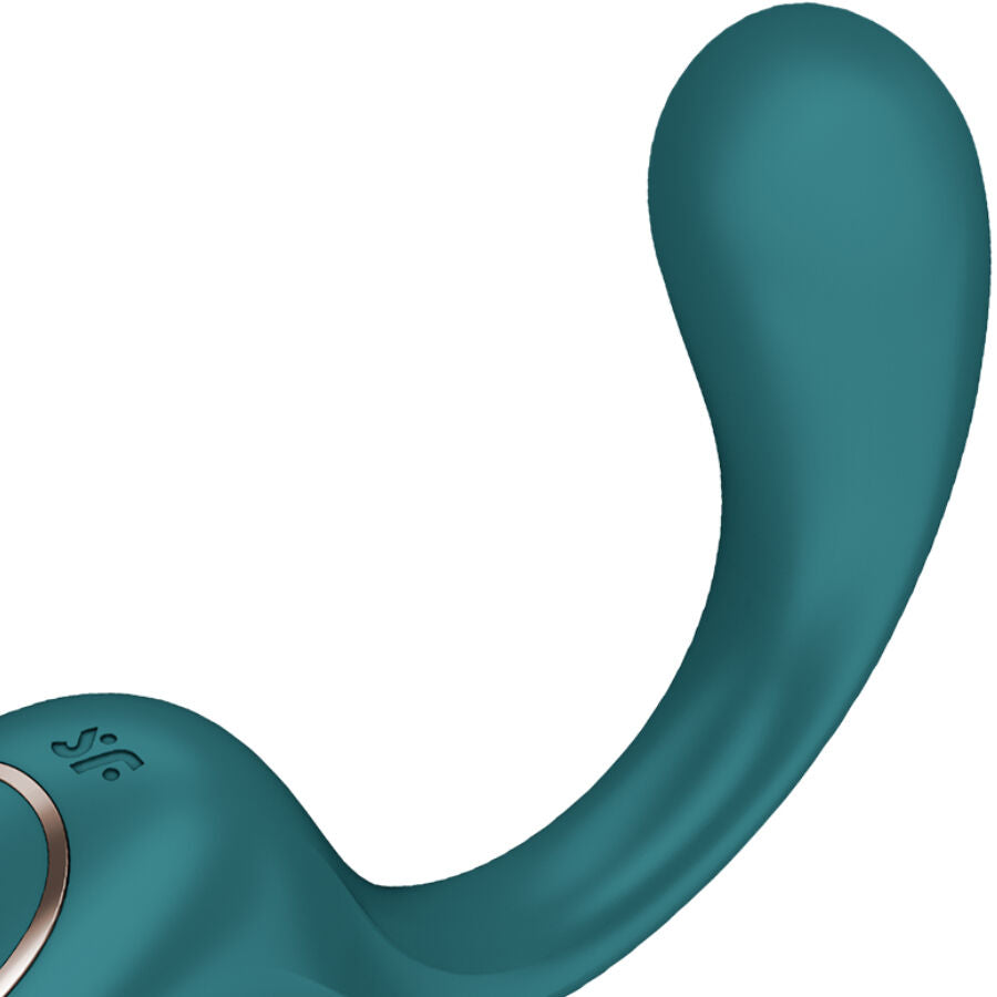 SATISFYER - G for Goddess 2 Rabbitvibrator Flaskegrønn
