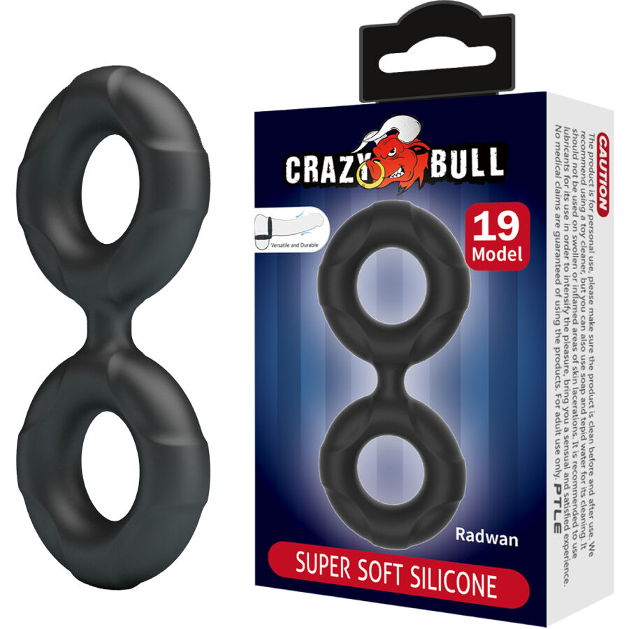 CRAZY BULL - Fleksibel Penisring