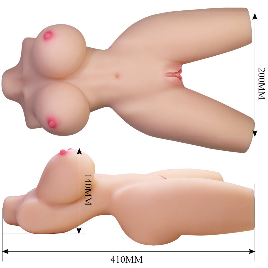 CRAZY BULL - Lily Realistisk torso-masturbator 4 kg
