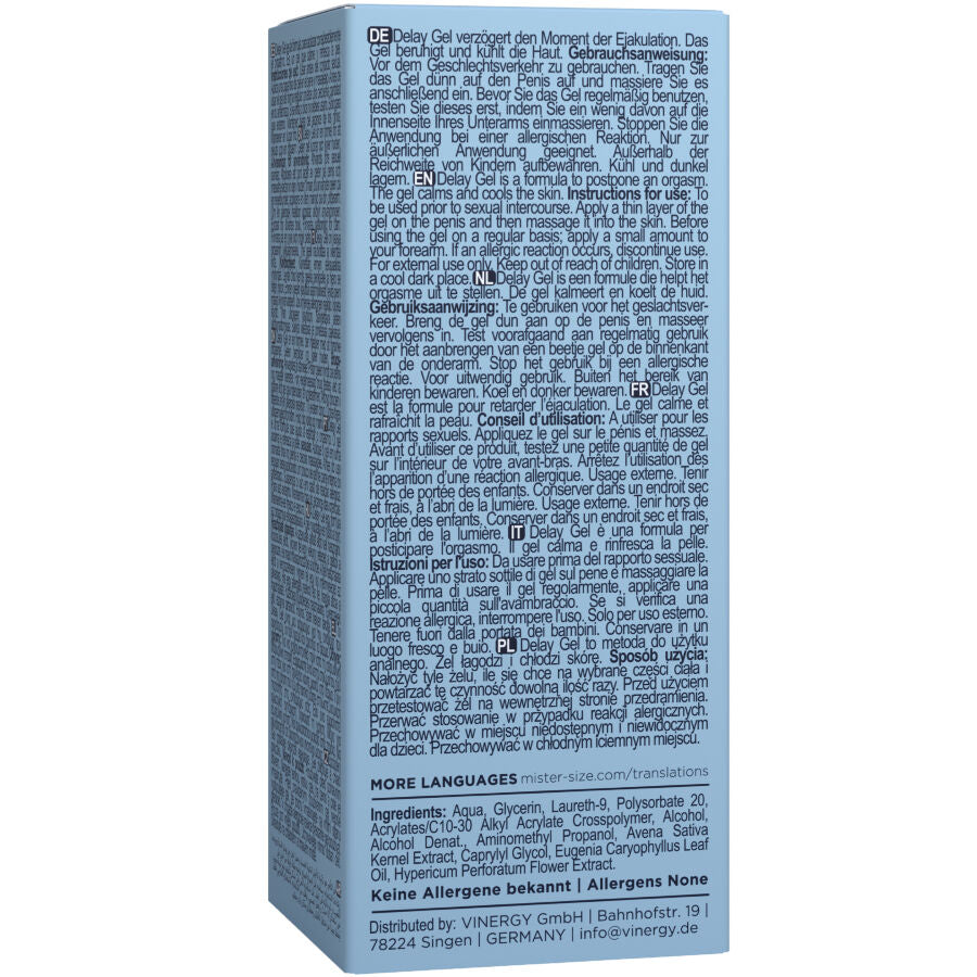 MISTER SIZE - Forsinkende Gel 50 ml