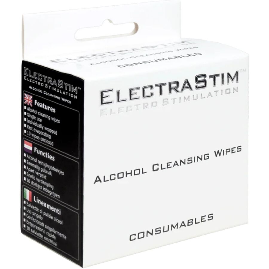 ELECTRASTIM - Renseservietter med Alkohol 10 stk
