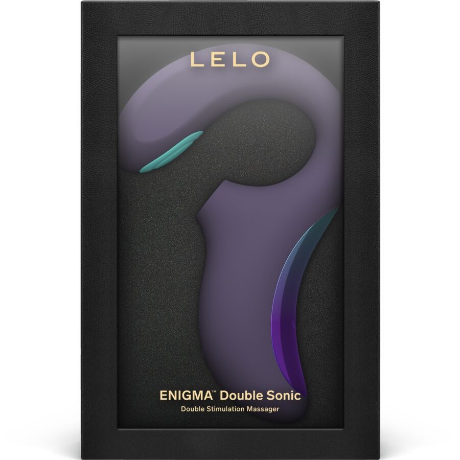 LELO - Enigma Double Sonic Klitoris- og G-punktsvibrator Cyber Purple