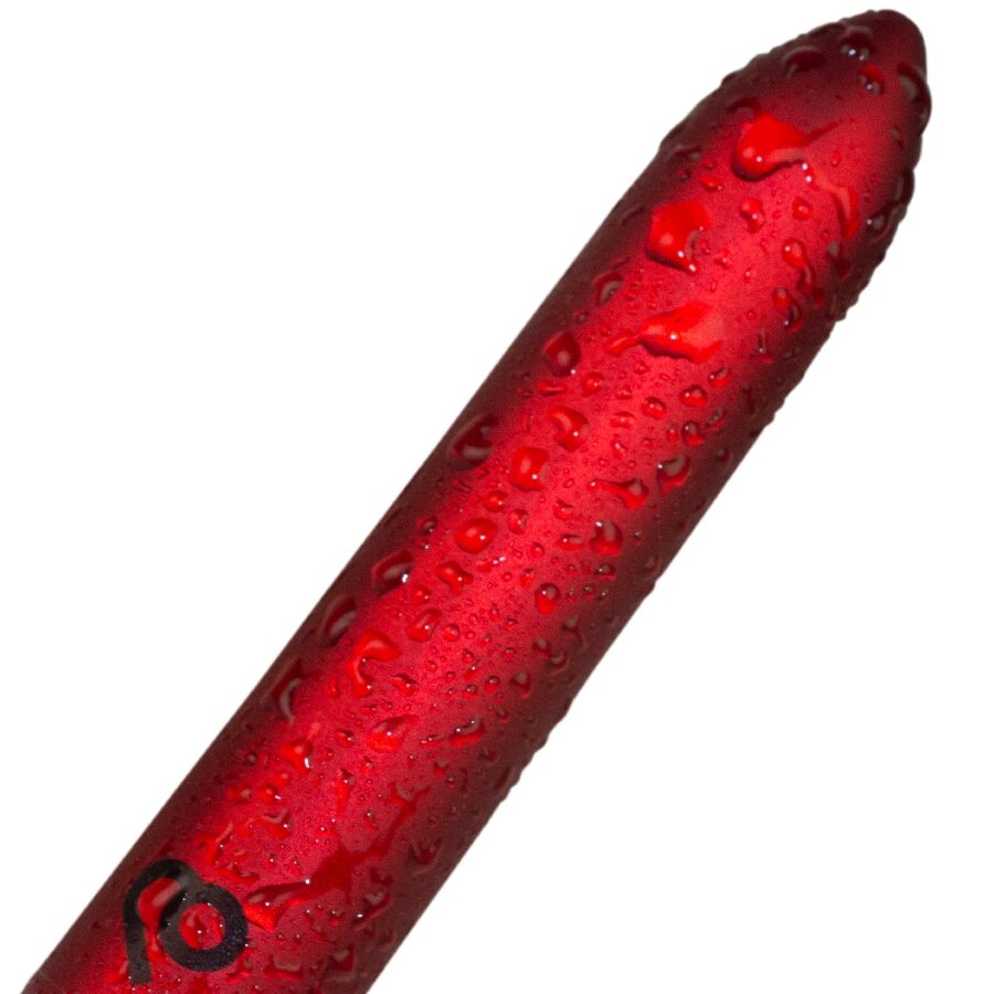 ROCKS-OFF - Oppladbar vibrerende kule Poppy Red