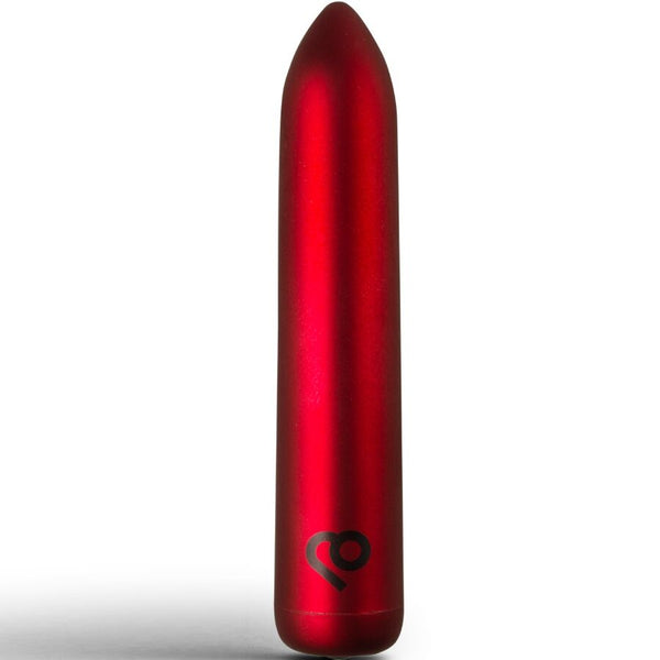 ROCKS-OFF - Oppladbar vibrerende kule Poppy Red