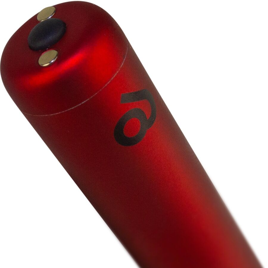 ROCKS-OFF - Oppladbar vibrerende kule Poppy Red