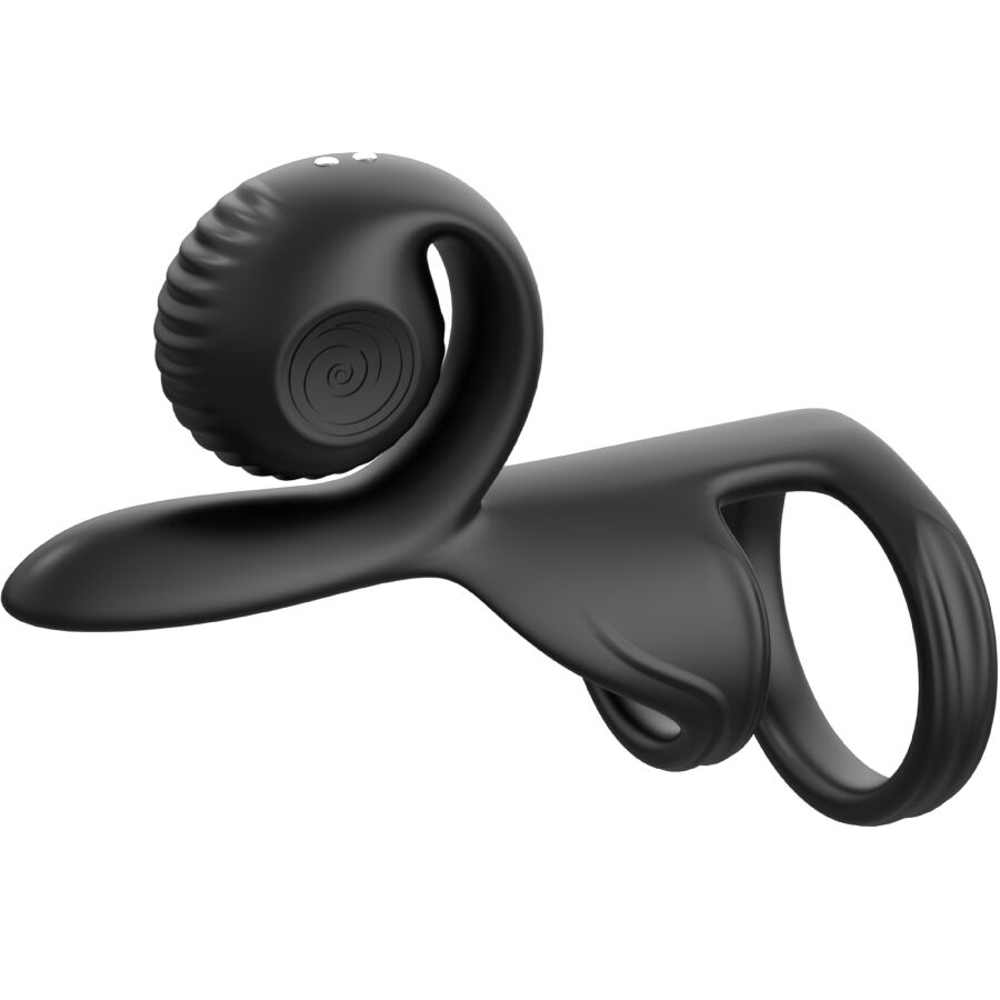 SNAIL VIBE - Vibrerende Penisring Sort