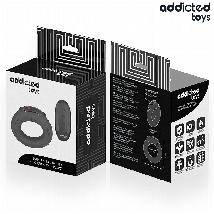 ADDICTED TOYS - Vibrerende Penisring