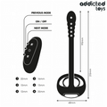 ADDICTED TOYS - Penisring med Analplugg
