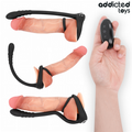 ADDICTED TOYS - Penisring med Analplugg
