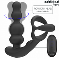 ADDICTED TOYS - Roterende Prostatamassasjer med Fjernkontroll