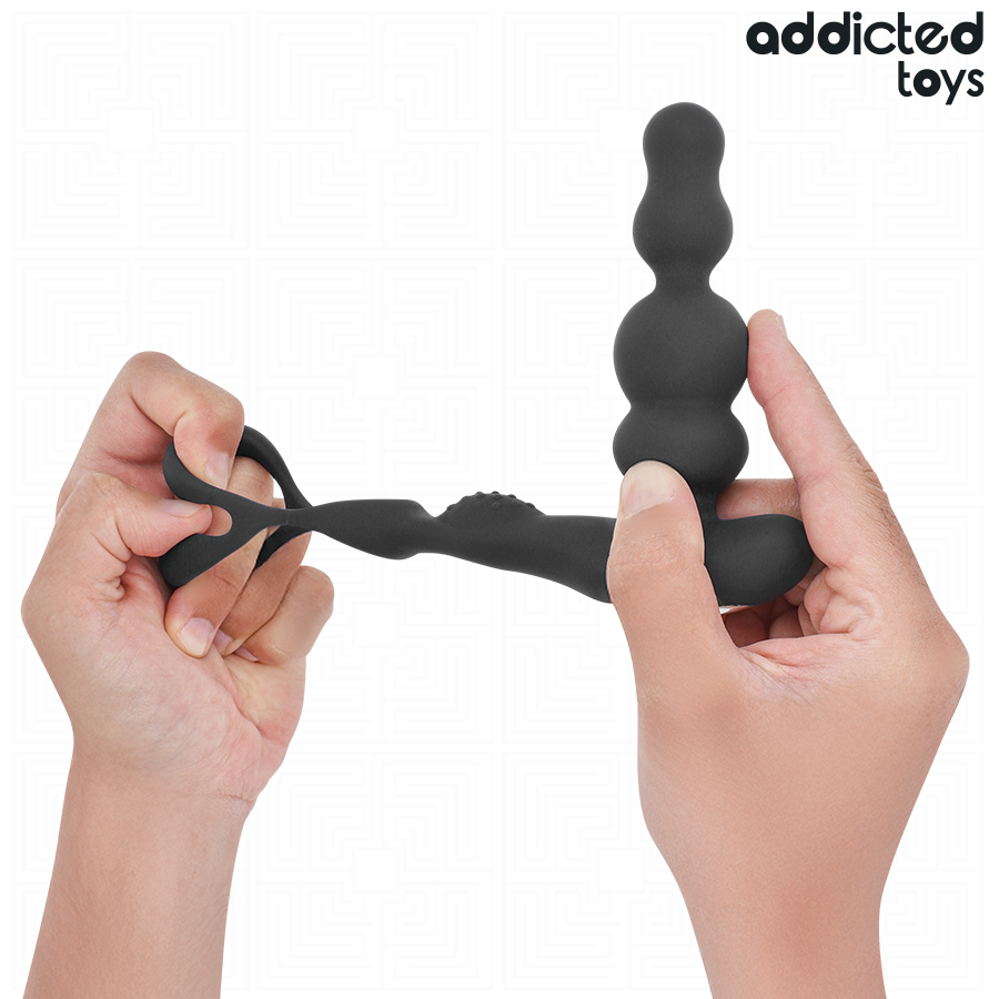 ADDICTED TOYS - Roterende Prostatamassasjer med Fjernkontroll