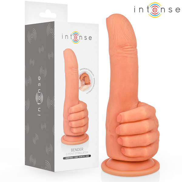 INTENSE - Bender G-punktstimulator Fleksibel Hånd 11,3 cm