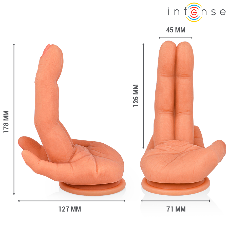 INTENSE - Leela G-punktstimulator Fleksibel Hånd 12,6 cm