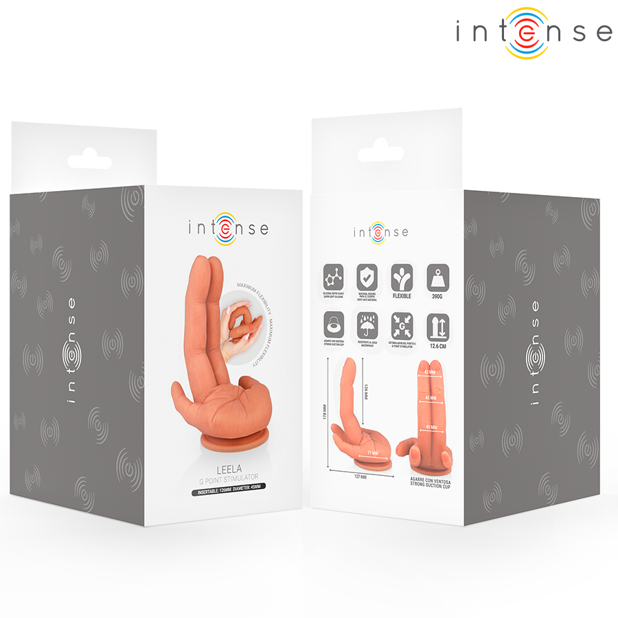 INTENSE - Leela G-punktstimulator Fleksibel Hånd 12,6 cm