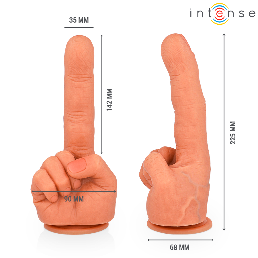 INTENSE - Hubert G-punktstimulator Fleksibel Hånd 14,2 cm