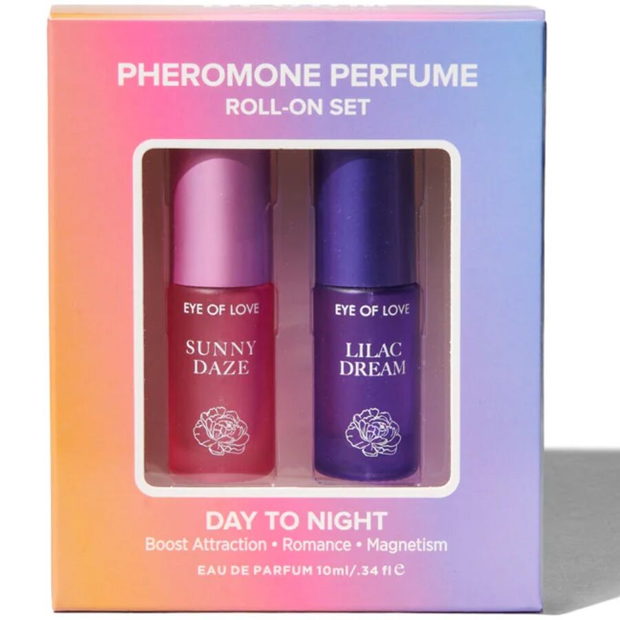 EYE OF LOVE - Bloom Day to Night Feromon roll-on parfyme 2 x 5 ml