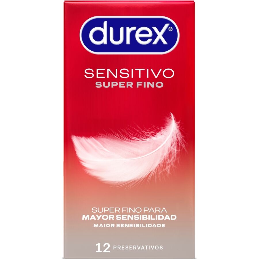 DUREX - Super Thin Sensitive Tynne Kondomer 12 stk