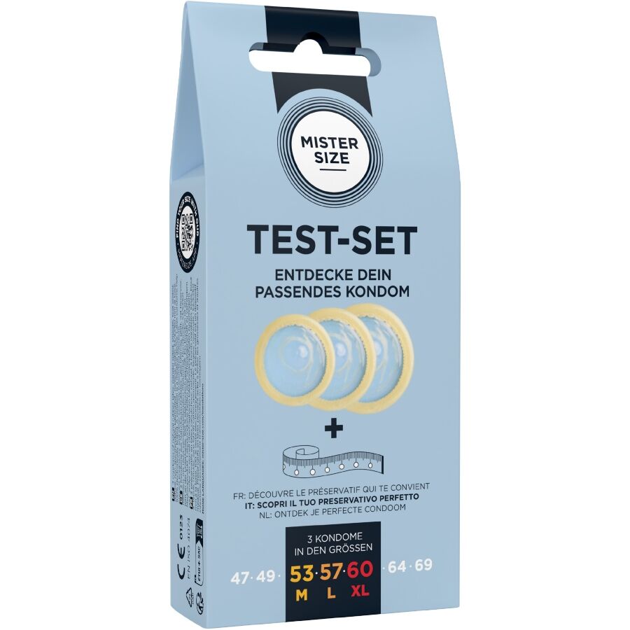 MISTER SIZE - Test Set Different Standard Kondomer