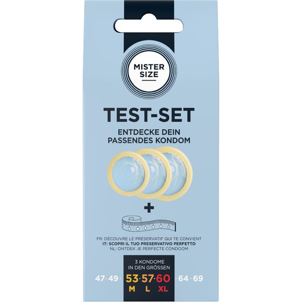 MISTER SIZE - Test Set Different Standard Kondomer