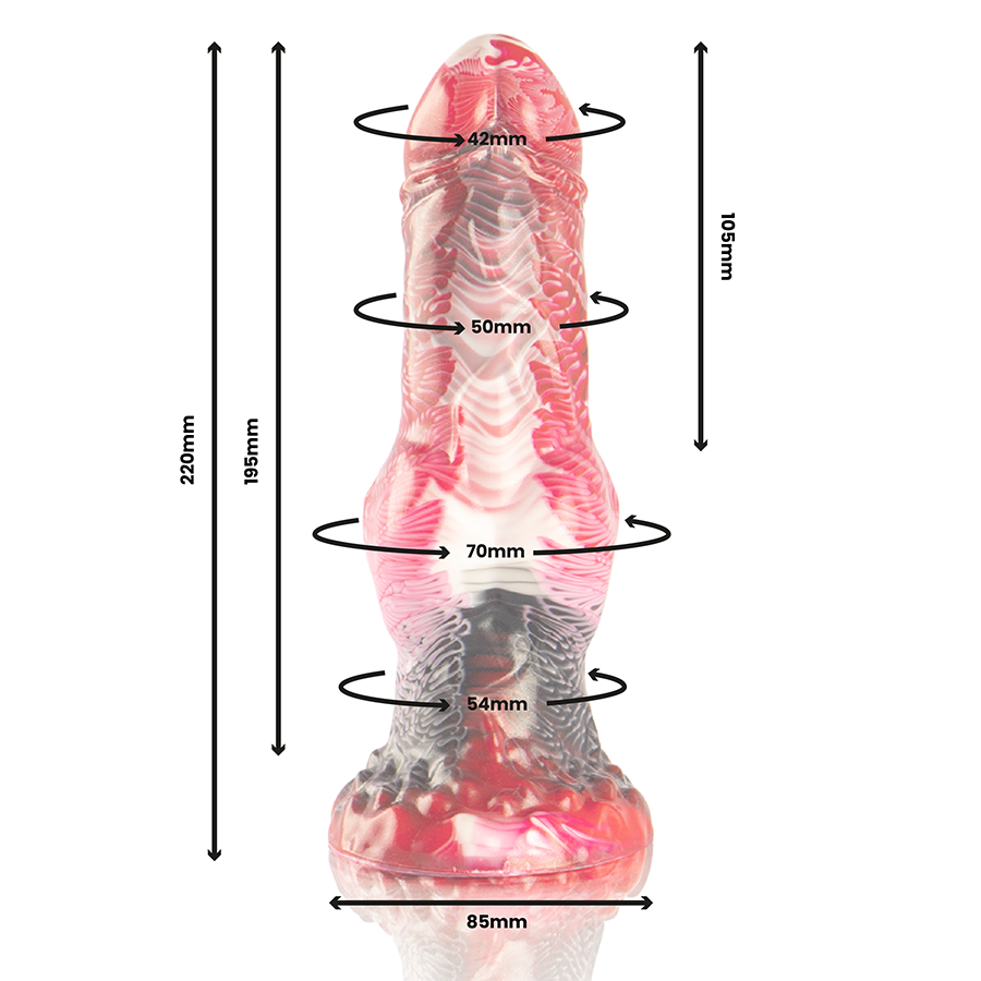 EPIC - Helios Silikondildo Testicles of Heat and Ecstasy