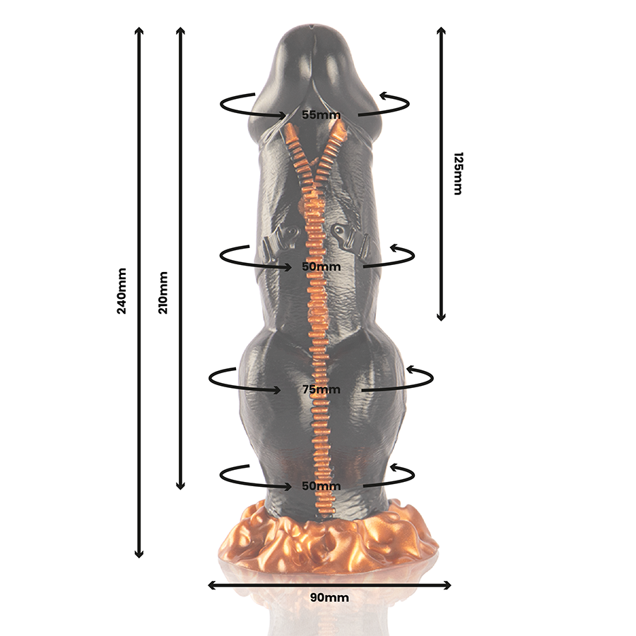 EPIC - Deimos Silikondildo Power of Ecstasy