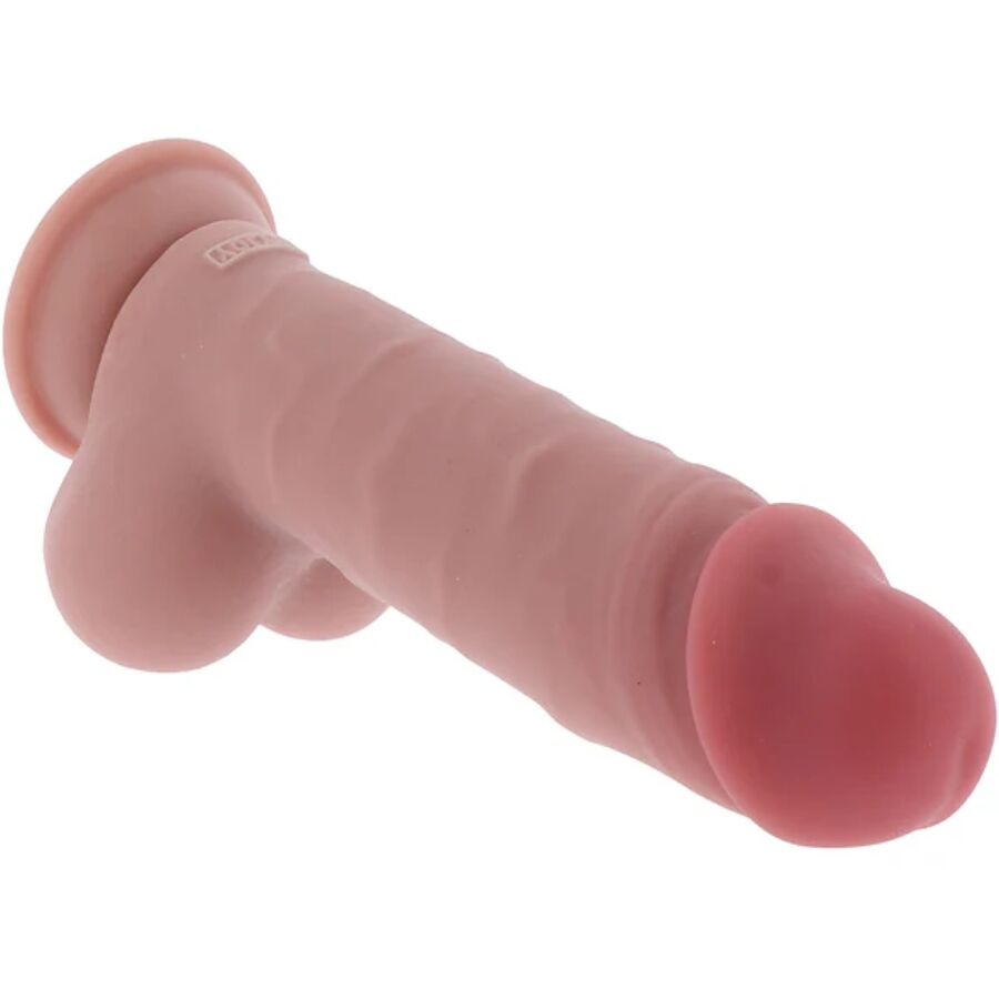GET REAL - Deluxe Realistisk Dildo med Baller Ekstra Tykk 20 cm