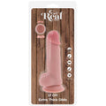 GET REAL - Deluxe Realistisk Dildo med Baller Ekstra Tykk 17 cm