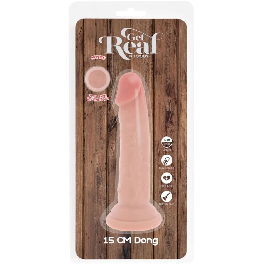 GET REAL - Deluxe Realistisk Dildo 15 cm