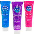 SKINS - Vital Glidemiddel-sett Aqua, Superslide & Excite 3 x 12 ml