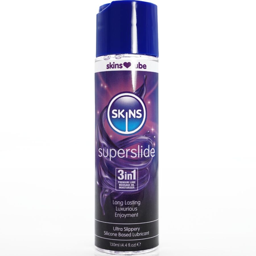 SKINS - Superslide Silikonbasert glidemiddel 130 ml