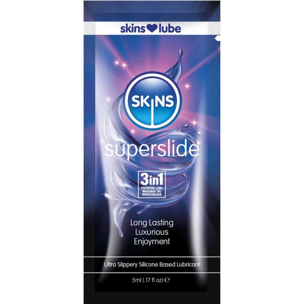 SKINS - Superslide Silikonbasert Glidemiddel Endose 5 ml
