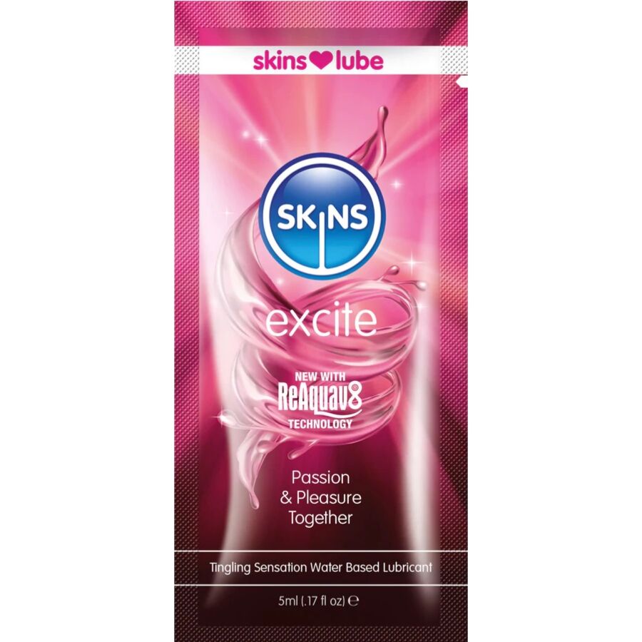 SKINS - Excite Vannbasert Glidemiddel Endose 5 ml