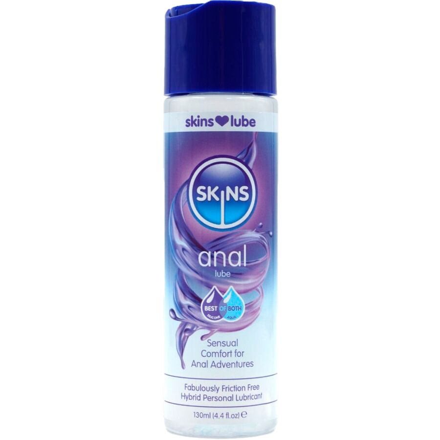 SKINS - Analt Glidemiddel Hybrid vann- og silikonbasert 130 ml