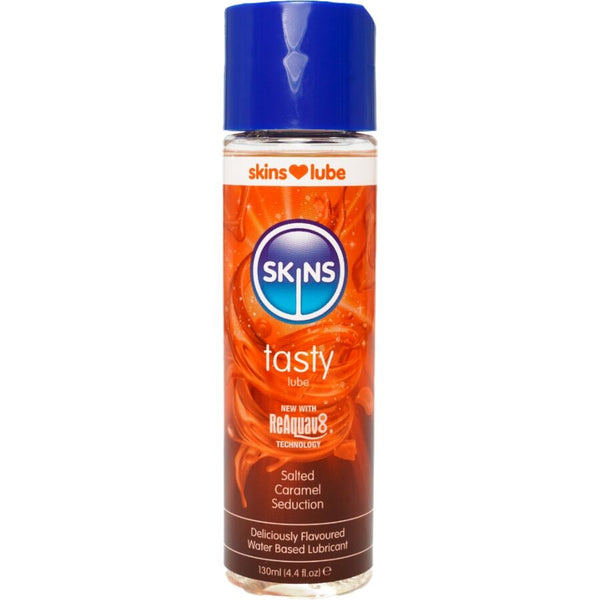 SKINS - Tasty Vannbasert glidemiddel Saltkaramell 130 ml