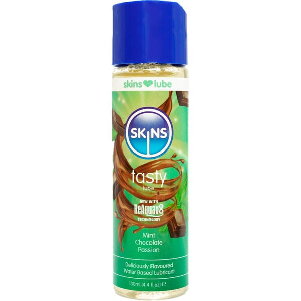 SKINS - Vannbasert glidemiddel Mint og Sjokolade 130 ml