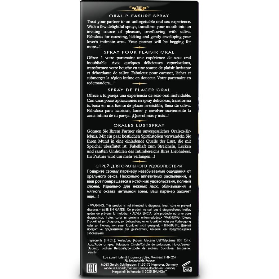 SHUNGA - Oralsex-spray Eksotiske frukter 20 ml