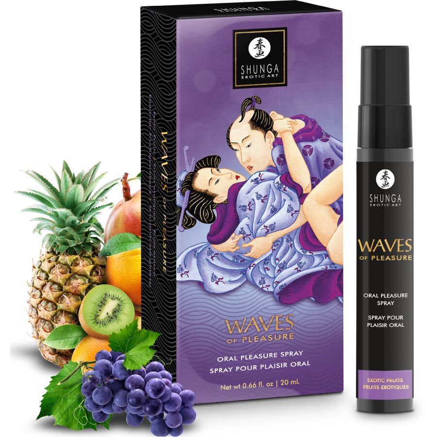 SHUNGA - Oralsex-spray Eksotiske frukter 20 ml
