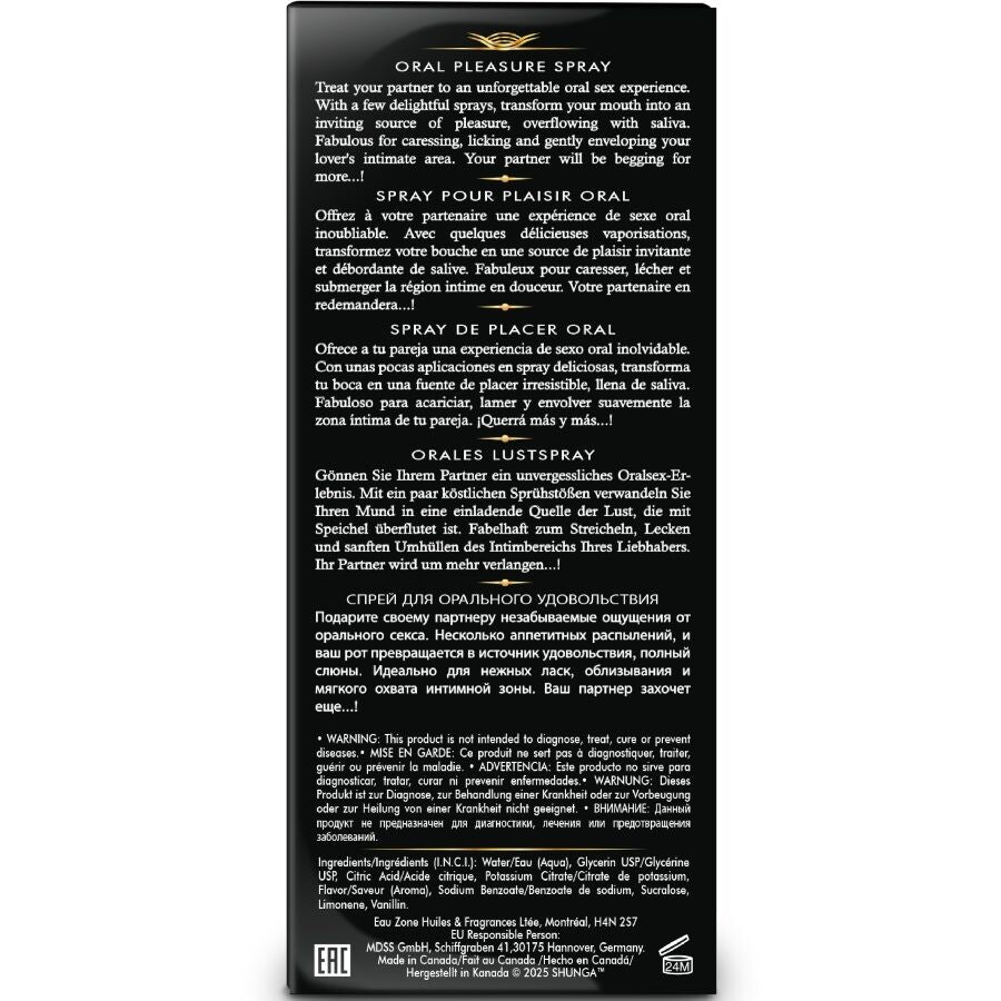 SHUNGA - Oralsex-spray Vannmelon 20 ml