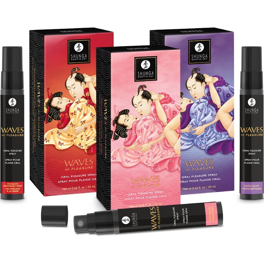 SHUNGA - Oralsex-spray Jordbær 20 ml