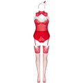 LIVCO CORSETTI FASHION - Limpid Snowflakes Body, Strømper og Julehårbånd