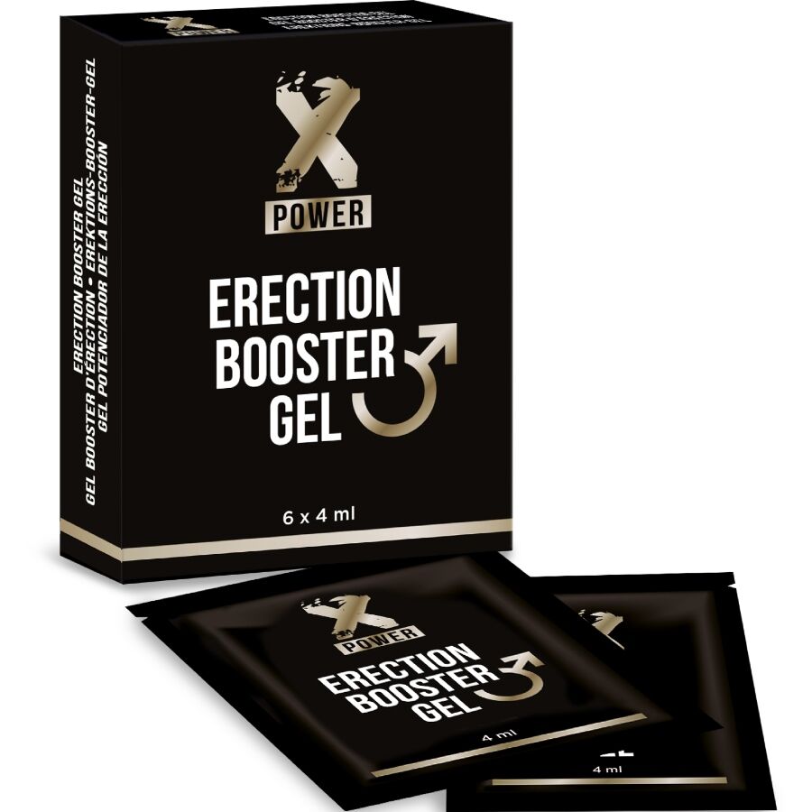 XPOWER - Ereksjon Booster Gel 6 x 4 ml