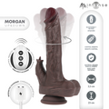 Mr Intense - Morgan Realistisk Vibrator med Støtefunksjon og Fjernkontroll 23 cm