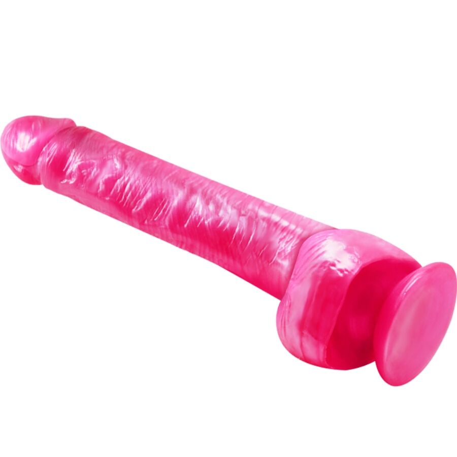 BAILE - Realistisk vibrator Rosa med sugekopp