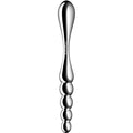SATISFYER - Star Force 1 Dobbeltendet dildo i stål