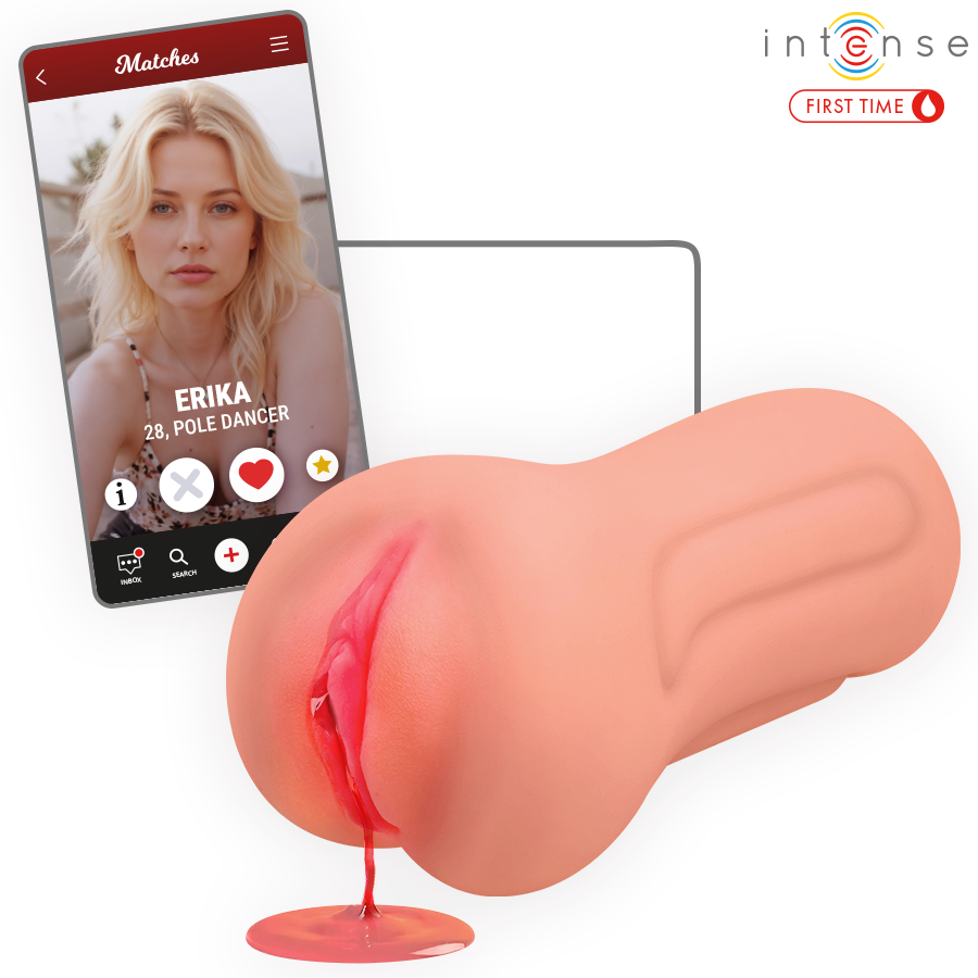 INTENSE FIRST TIME - Erika Virgin Vagina-masturbator