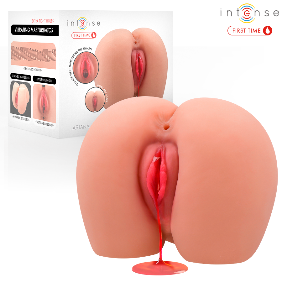 INTENSE FIRST TIME - Ariana Virgin Vagina-masturbator