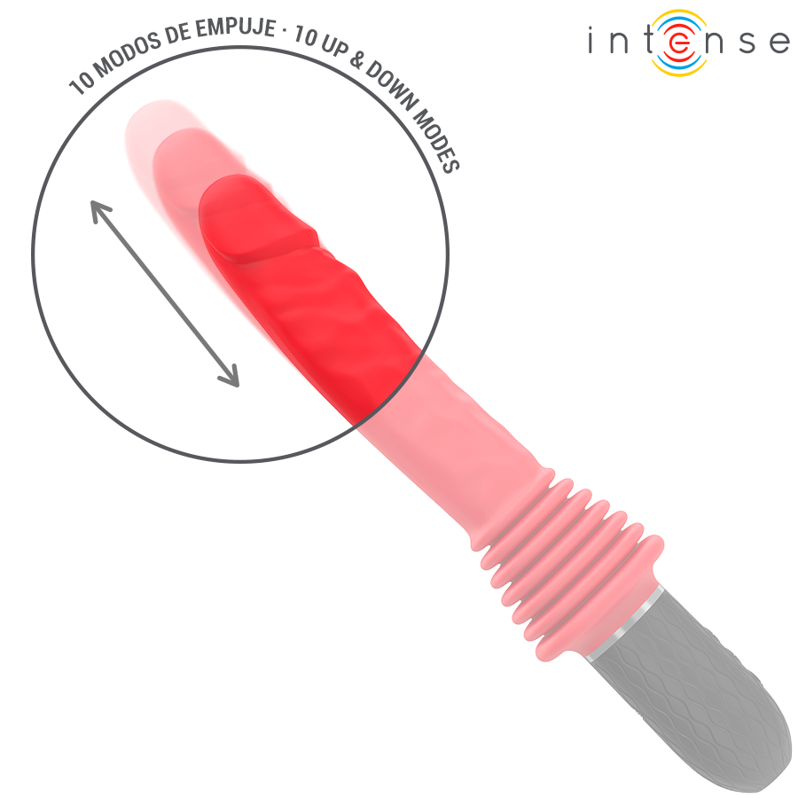 INTENSE - Cynthia Støtende vibrator med varme og fjernkontroll